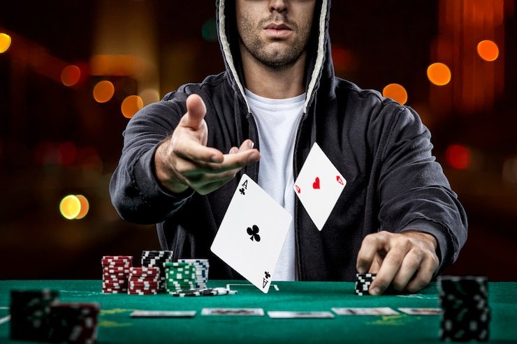 Layar taruhan live baccarat di slot 789 dengan opsi Pemain, Bankir, dan Seri